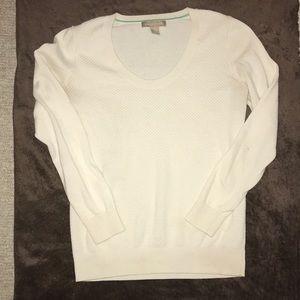 Banana republic cream sweater